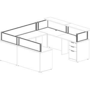 Borders Plus Reception Desk Package C6-2