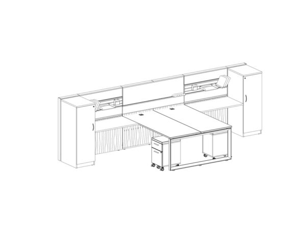 Tayco Dual Workstation Package - 3D