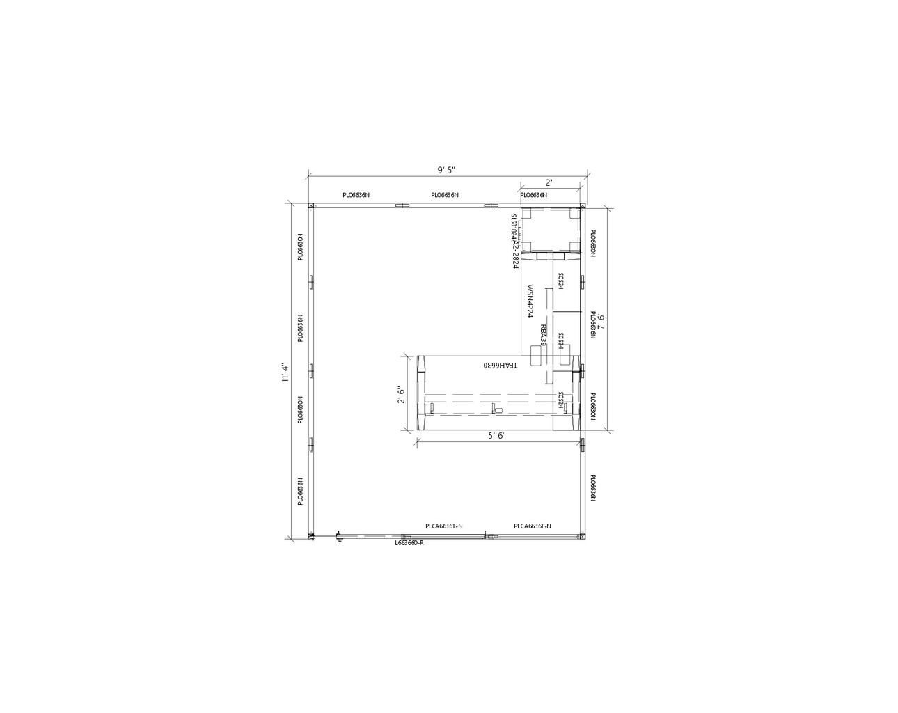 Tayco Switch Cubicle Package TS19 2D