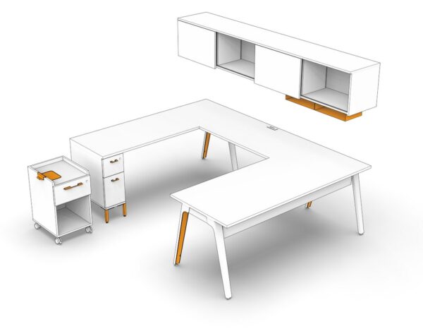 Tayco Halifax Desk - TH05 - TYP