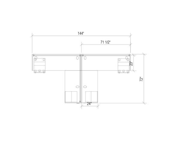 Tayco Metro Workstation Package TM01 - 2D