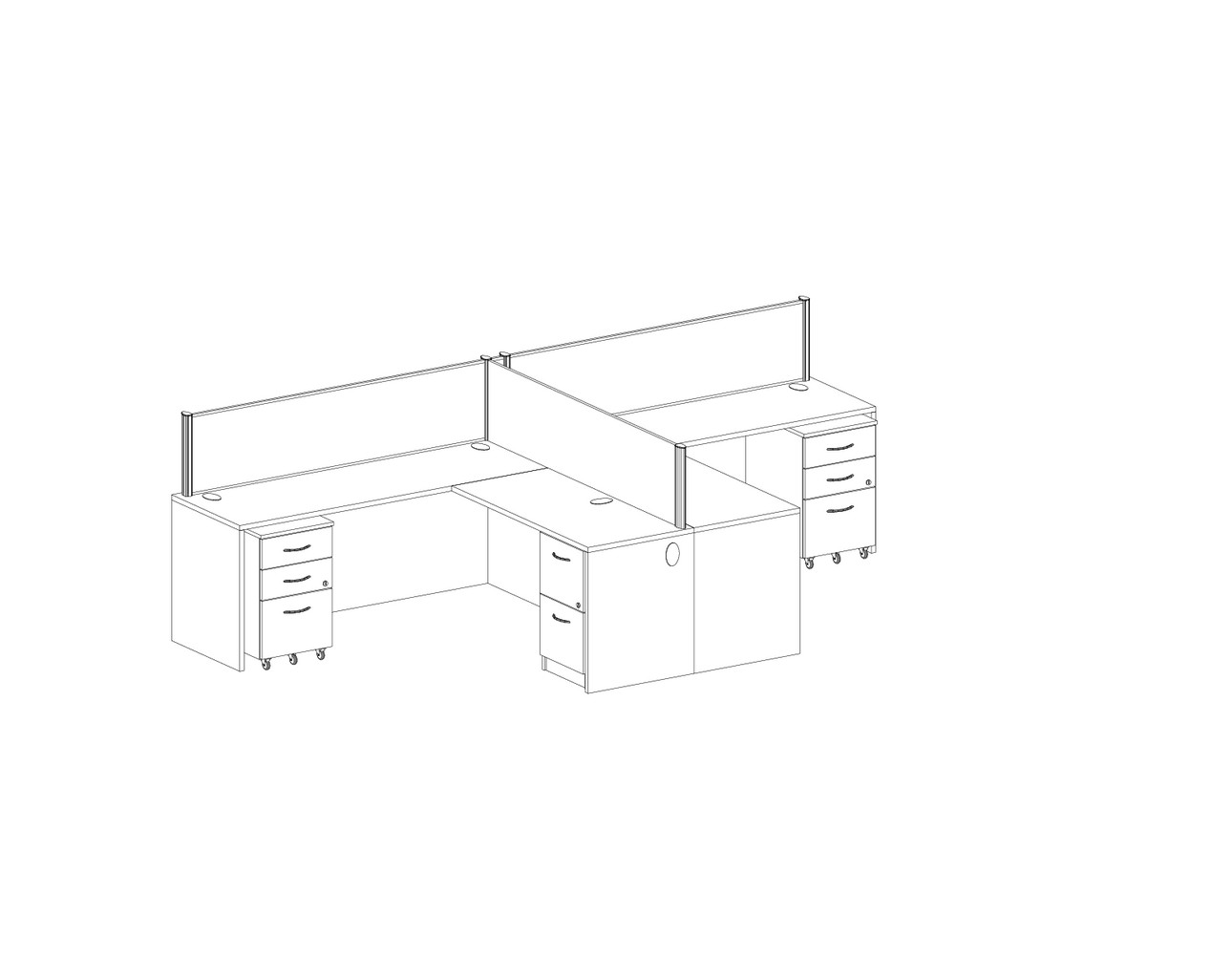 Tayco Metro Workstation Package TM01 – 3D