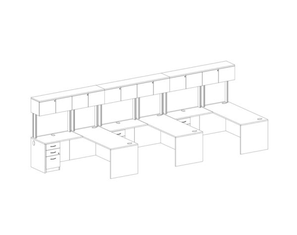 Tayco Metro Workstation Package TM02 - 3D