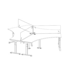 Tayco Collaborative Standing Desks Package - TV11