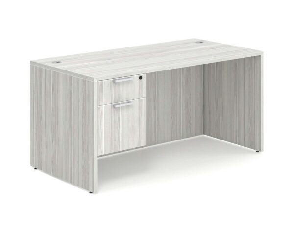 Classic Desk Box/File Silver Birch