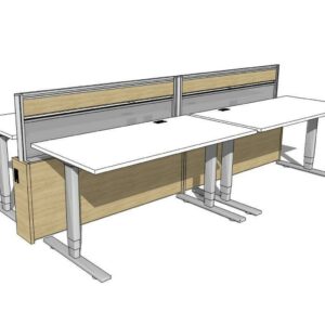 Artopex Height Adjustable Desk TA-19-03 - 3D Shade