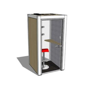 Artopex Mute Box Privacy Booth - MB-19-07 - 3D Shade