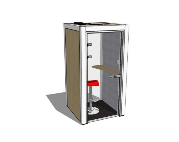 Artopex Mute Box Privacy Booth - MB-19-07 - 3D Shade