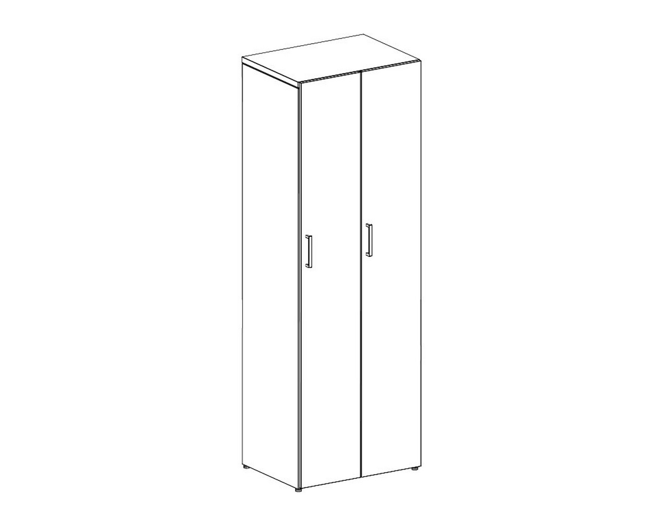 Groupe Lacasse – Double Wardrobe Locker – 3D