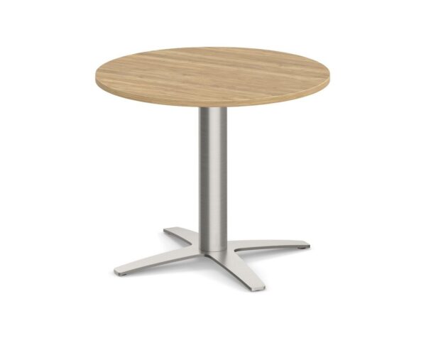 Round Top - Cross Base End Table - 24" - Aspen