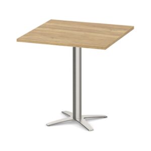 Square Top - Cross Base Meeting Table - 30" - Aspen