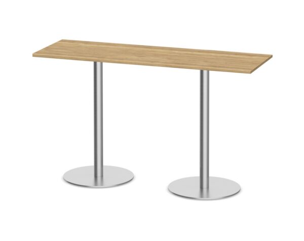 Classic Bistro Meeting Table - 30"D x 72"L - Aspen