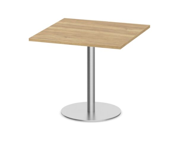 Square Top - Round Base Meeting Table - 36" - Aspen