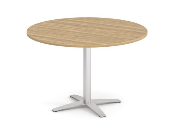 Round Top - Cross Base Meeting Table - 47" - Aspen