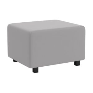 Remix Modular Square Ottoman - Grey