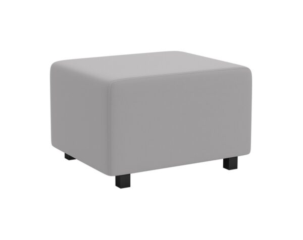 Remix Modular Square Ottoman - Grey