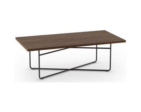 Coopertown Rectangular Coffee Table 24" x 48" - Modern Walnut