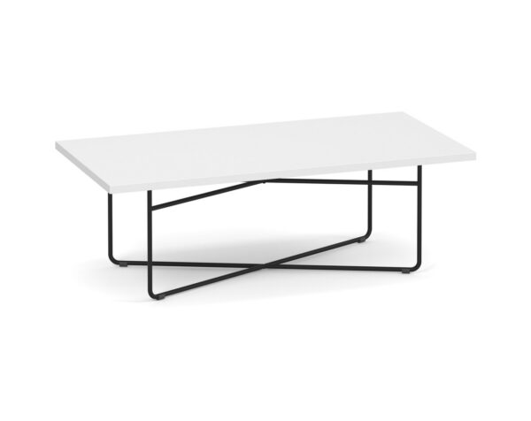 Coopertown Rectangular Coffee Table 24" x 48" - White