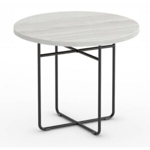 Coopertown Round End Table 24" - Silver Birch