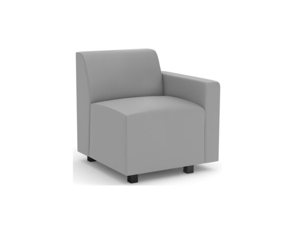 Remix Single Arm Chair - Grey