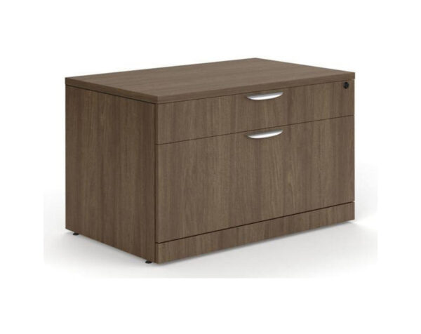 Elements 2-Drawer Personal Storage Cabinet - Modern Walnut