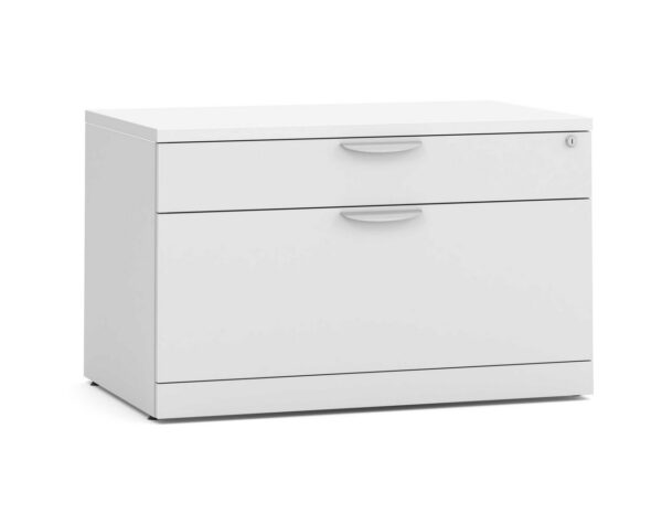 Elements 2-Drawer Personal Storage Cabinet - White