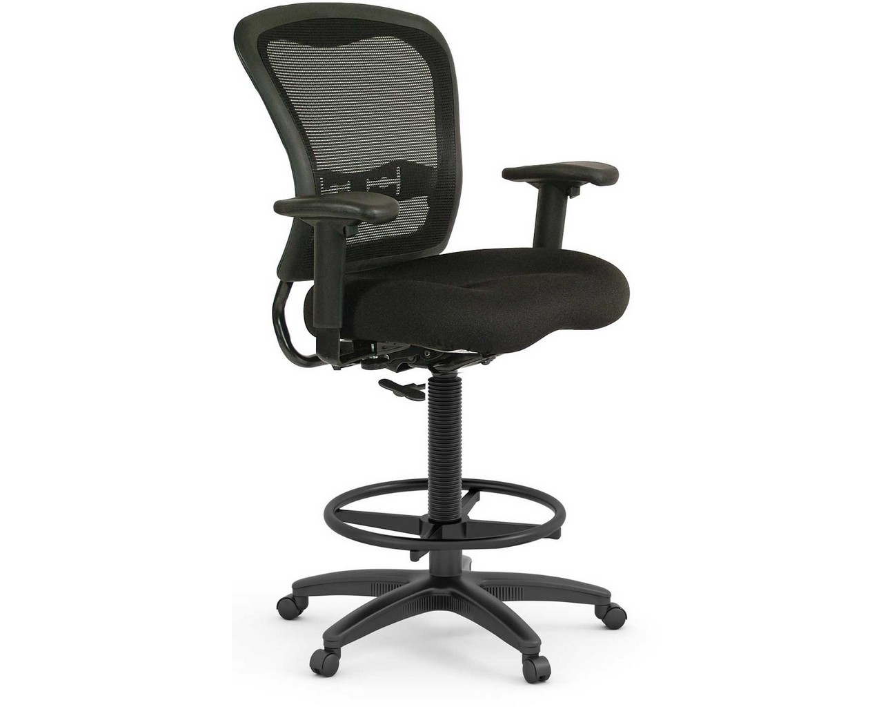 Spice Drafting Chair with Adjustable Arms