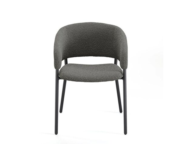 Jasmine Guest Chair - 1654BLKSLATE27407