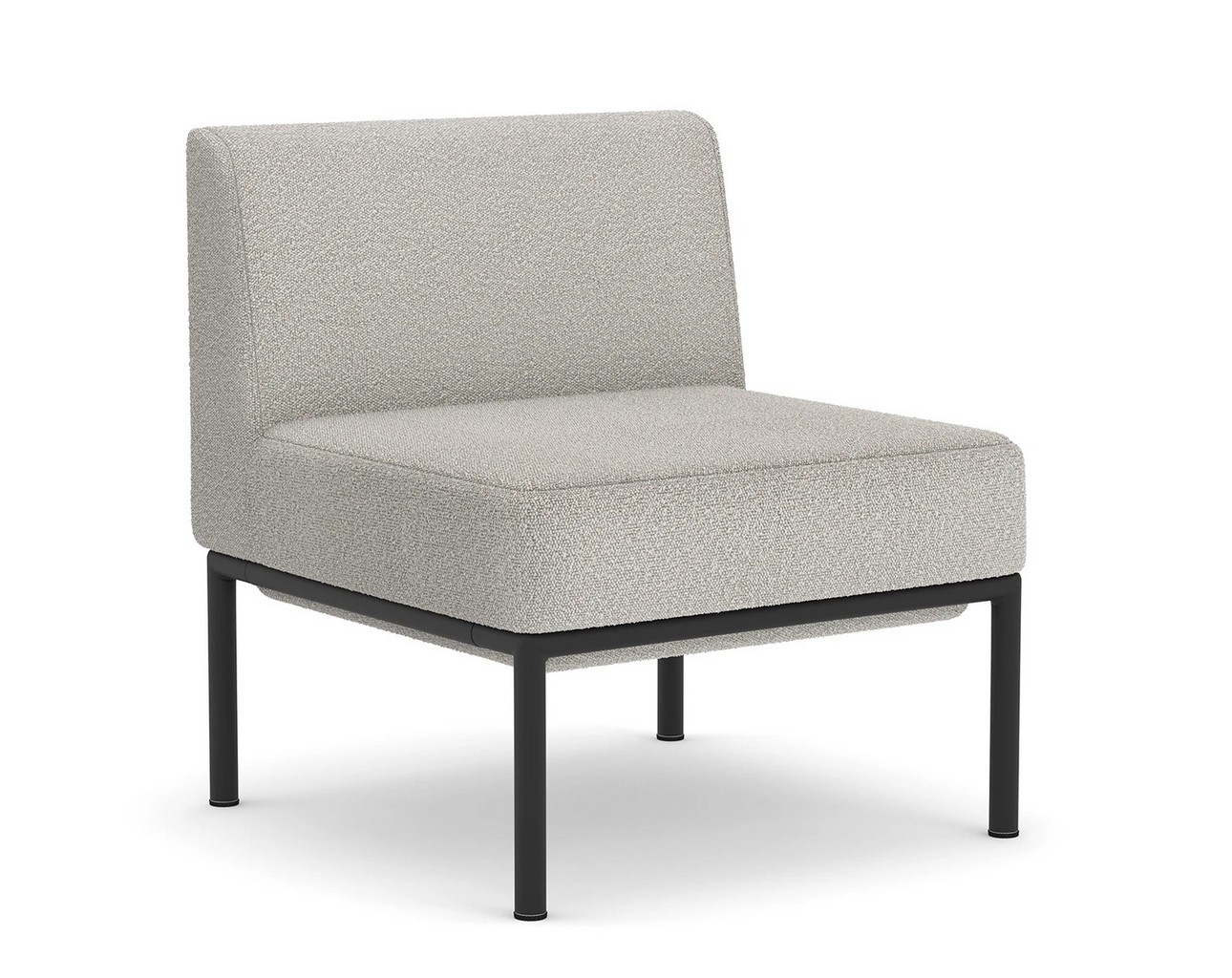 Konnect Modular Lounge Chair - CHK82331BLKBGE17