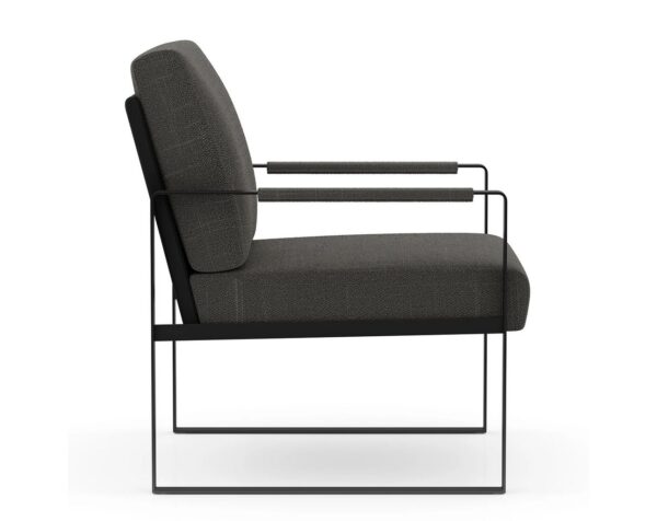 Magnus Lounge Chair - 7901BLKCHAR0308