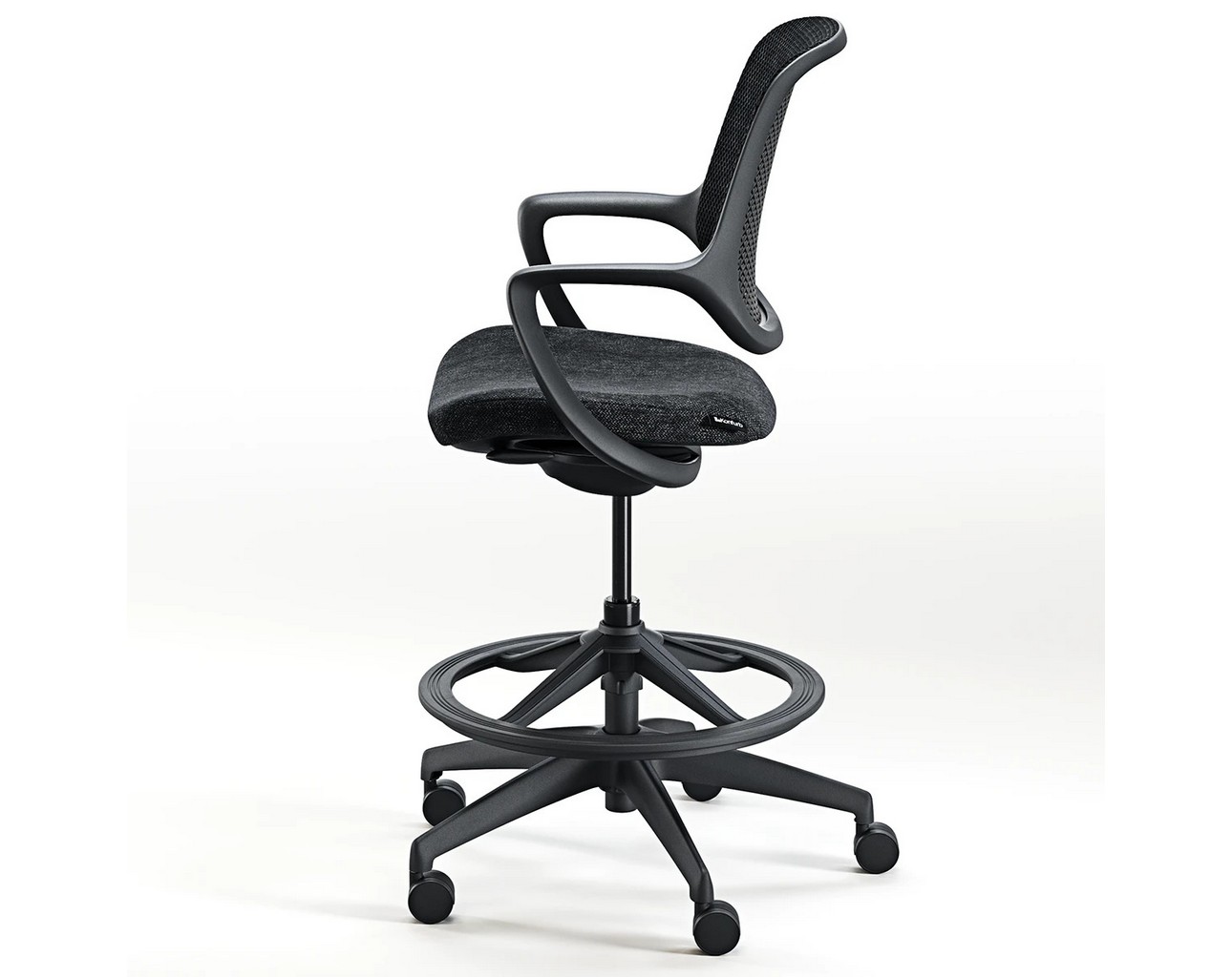 Niro Drafting Chair – 17851BLKBLK463BLK460