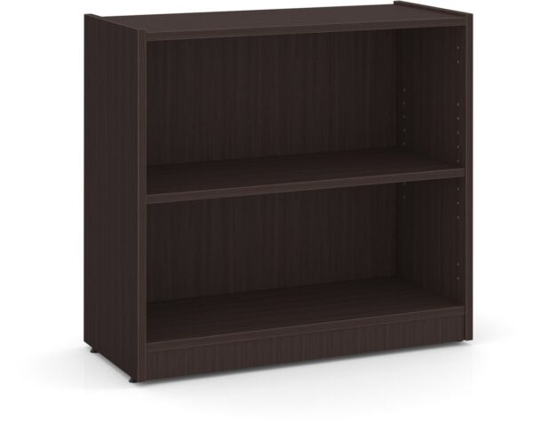 Heavy Duty Bookshelves - 2 Shelf - Espresso