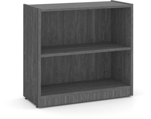 PL154-NPG Heavy Duty Bookshelves - 2 Shelf - Newport Grey
