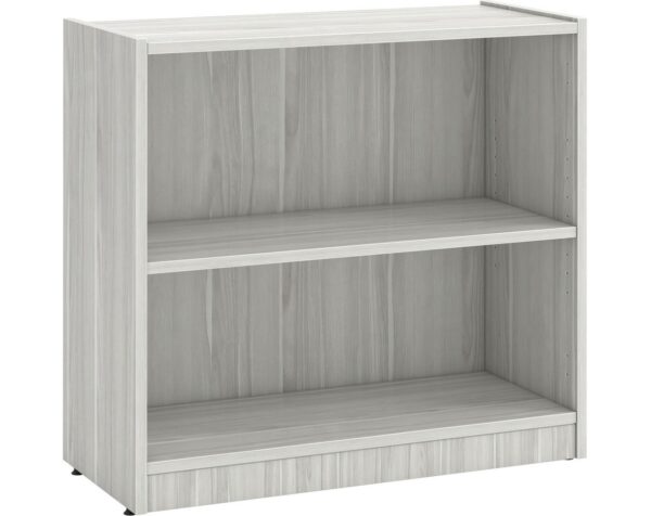 Heavy Duty Bookshelves - 2 Shelf - Silver Birch
