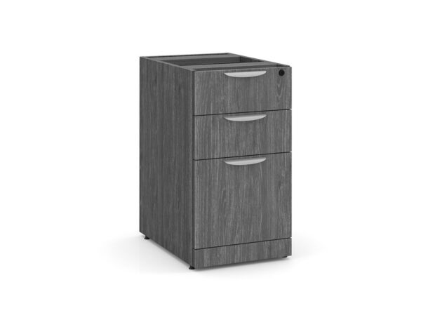 Classic Box/Box/File Pedestal - Newport Grey