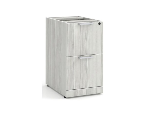 Classic File/File Pedestal - Silver Birch