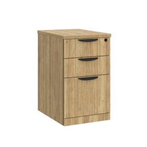 3 Drawer Locking Mobile Pedestal - 26.5" - Aspen