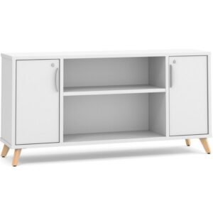 Signature Narrow Storage Credenza - White - Aspen