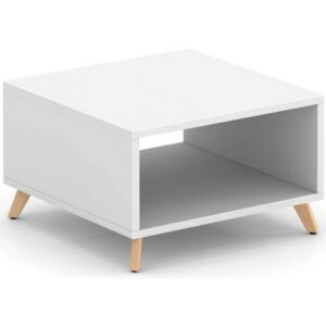 Signature End Table - White - Natural Oak