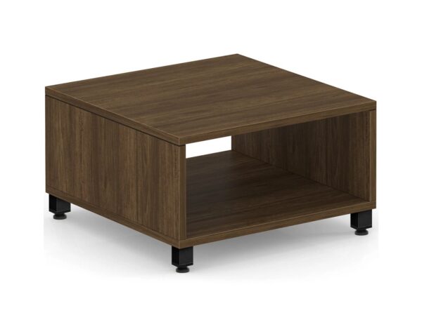 Signature End Table - Modern Walnut - Black