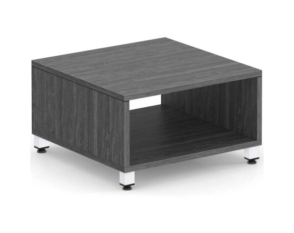 Signature End Table - Newport Grey - White