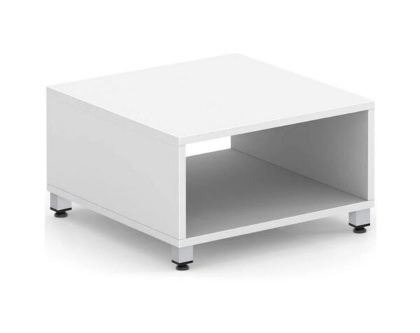 Signature End Table - White - Silver